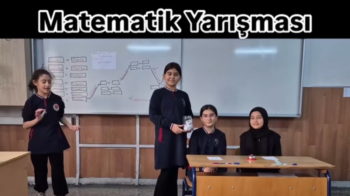 5/C SINIFI DOĞAL SAYILARDA ÇARPMA VE BÖLME İŞLEMİ İLE İLGİLİ MATEMATİK YARIŞMASI YAPTI.